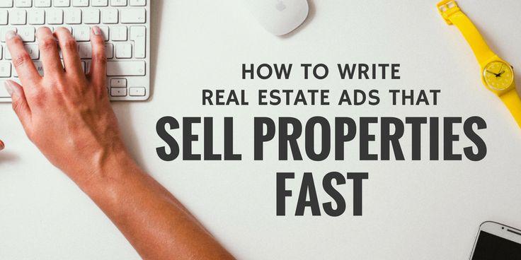 SOLD! How to Write Real Estate Ads That Sell Properties Fast