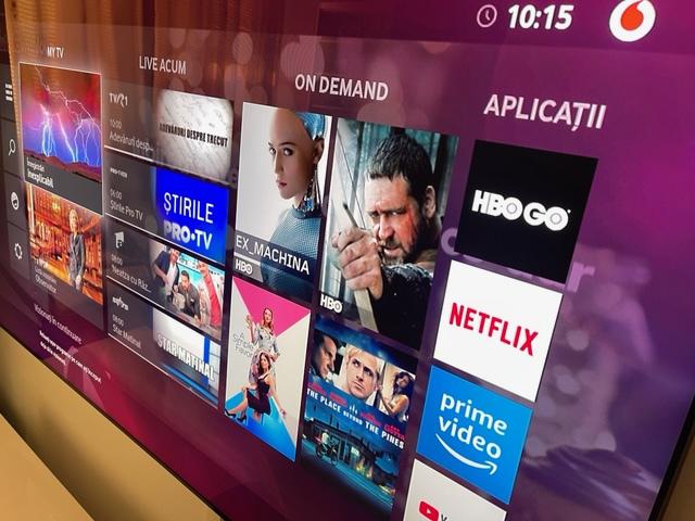 PROIECT SPECIAL (P). Review: Am testat noul mediabox Vodafone TV, care “da timpul inapoi” si face smart TV din orice televizor. Vezi programele TV si pe telefon