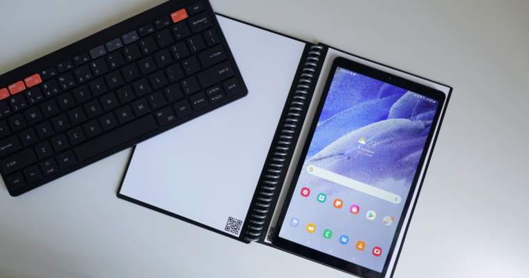 REVIEW Samsung Galaxy Tab A7 Lite + Smart Keyboard Trio 500
