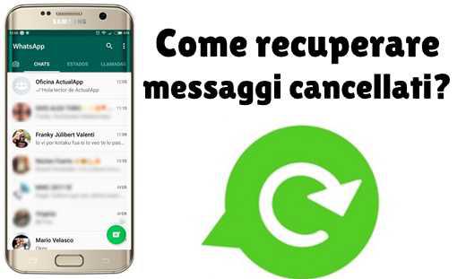 Come Recuperare una chat di whatsapp in modo semplice