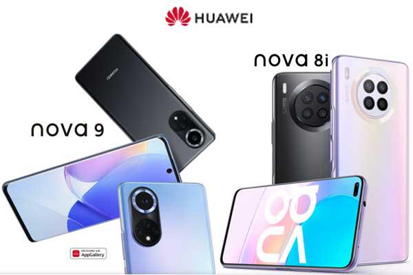 Huawei unveils new mid-range Nova 9 and Nova 8i smartphones