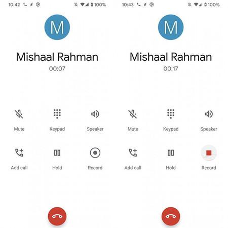 Cómo grabar llamadas en Android 10