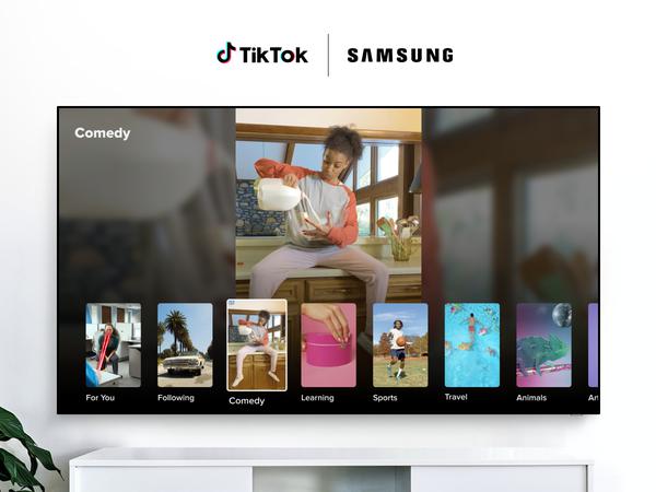 Samsung and TikTok Launch TikTok App on Samsung Smart TVs in Europe