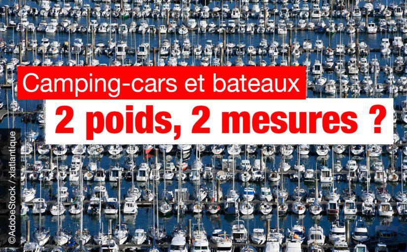 Courrier : entre camping-cars et bateaux, deux poids, deux mesures ?