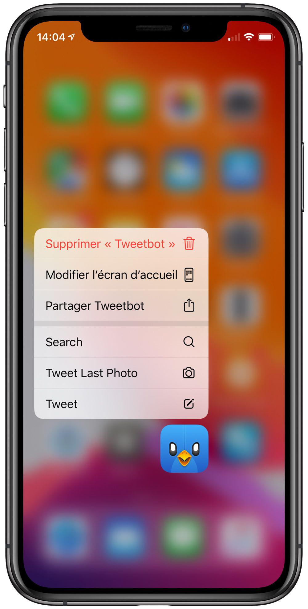 Avec iOS 13.2, le menu Haptic Touch permet de supprimer une application | iGeneration