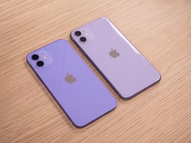 Aperçu de l'iPhone 12 mauve et des coques violettes | iGeneration