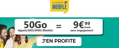 Forfaits 50 Go : Sosh VS La Poste Mobile, lequel choisir ?