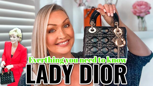 Découvrez l'histoire du sac Lady Dior, dont Diana était fan