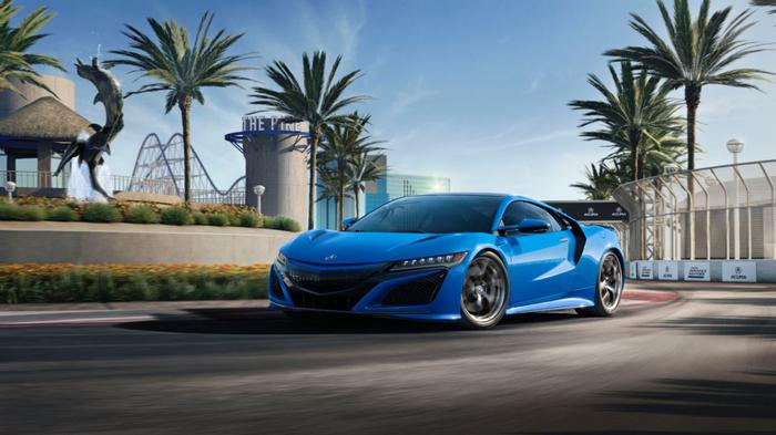 2021 Acura NSX is now available in cool Long Beach blue