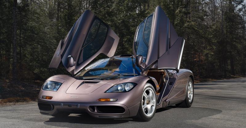 In 1995, the McLaren F1 road bike set an incredible auction price record