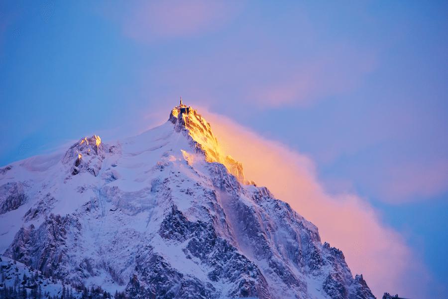 What if there was still good skiing at the Aiguille du Midi?