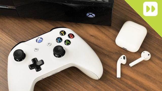 naše AirPods na Xbox One