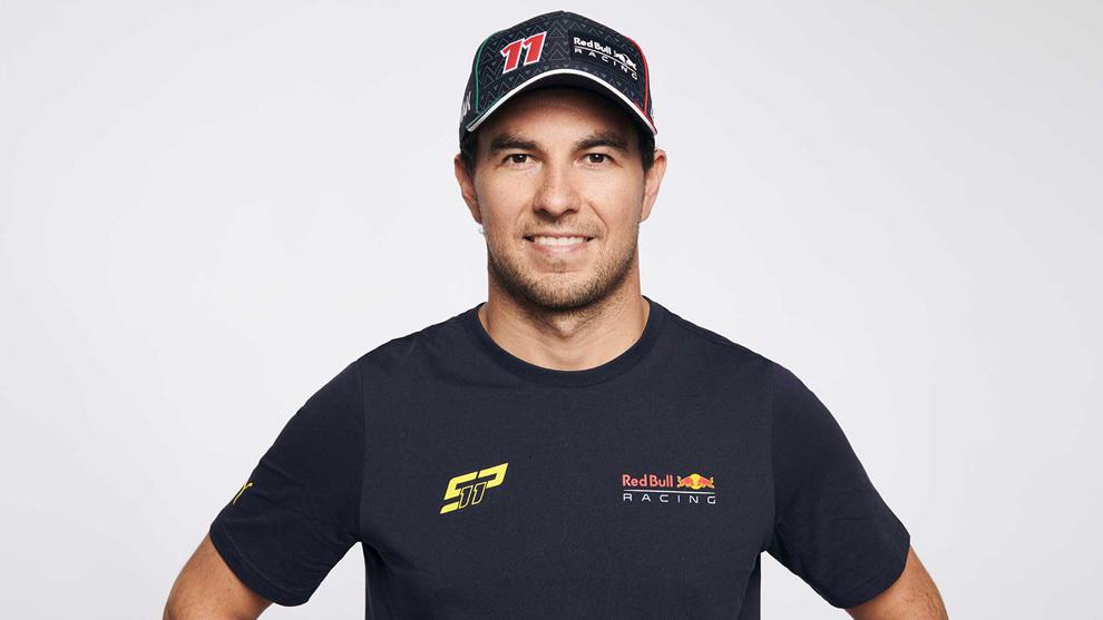 Checo Pérez presents a new clothing collection prior to the Mexico City GP