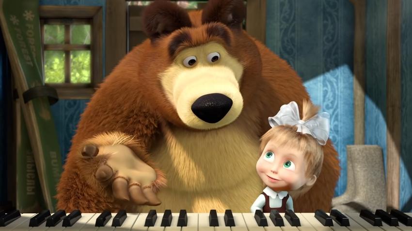 ‘Masha y el oso’ tendrá su película y contenidos para TikTok