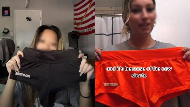Hooters waitresses express their annoyance over the sexualization of their work uniform