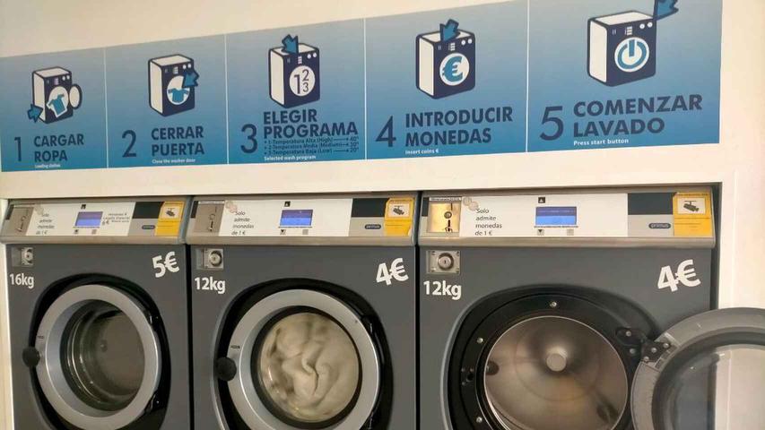 Castilla y León Salamanca El auge de las lavanderías de autoservicio como opción de ahorro frente a la subida de la luz