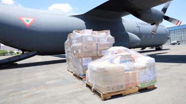 Mexico opened a collection center for those affected by the earthquake in Haiti