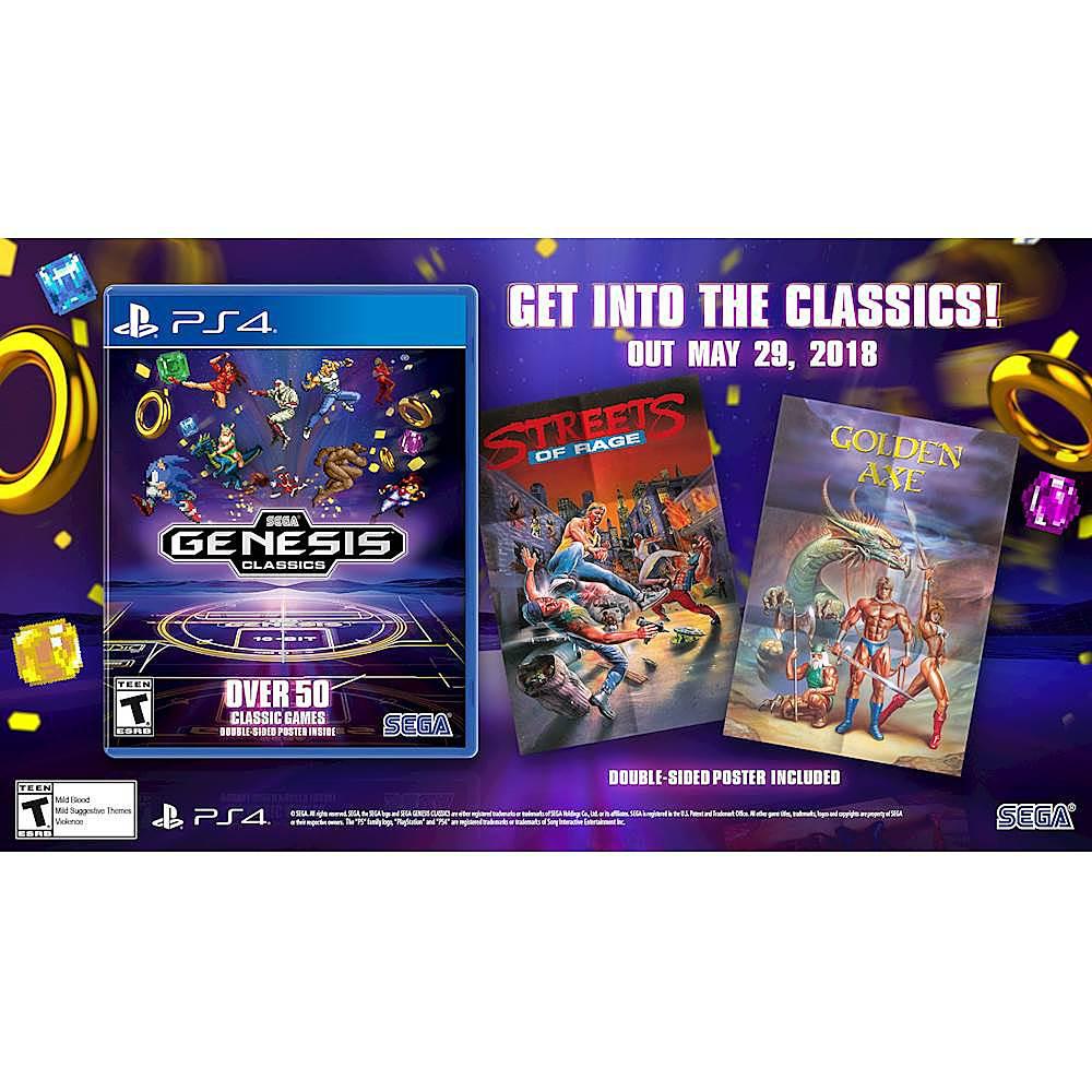 SEGA Genesis Classics PlayStation 4, PlayStation 5 SC-63230-9 - Best Buy
