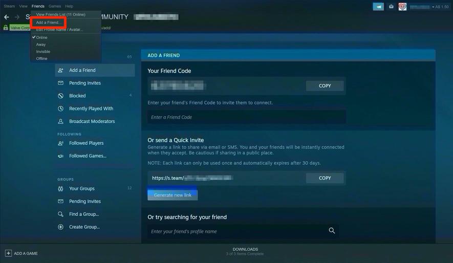 How to add friends on Steam in 3 different ways, to join ...
