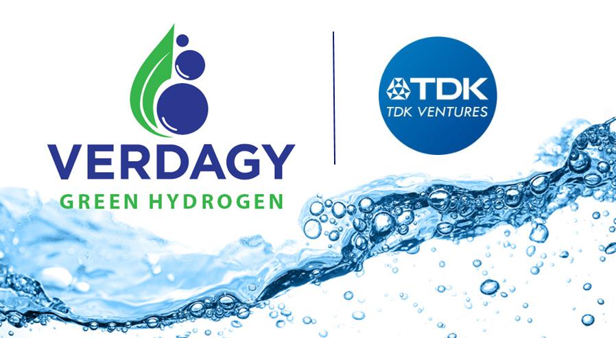 TDK Ventures Invests in Green Hydrogen-Electrolysis Startup Verdagy