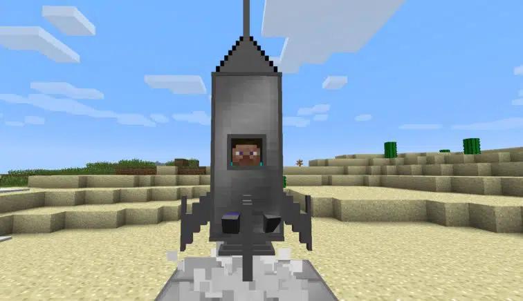 How To Make A Rocket In Minecraft ️ Creative Stop ️