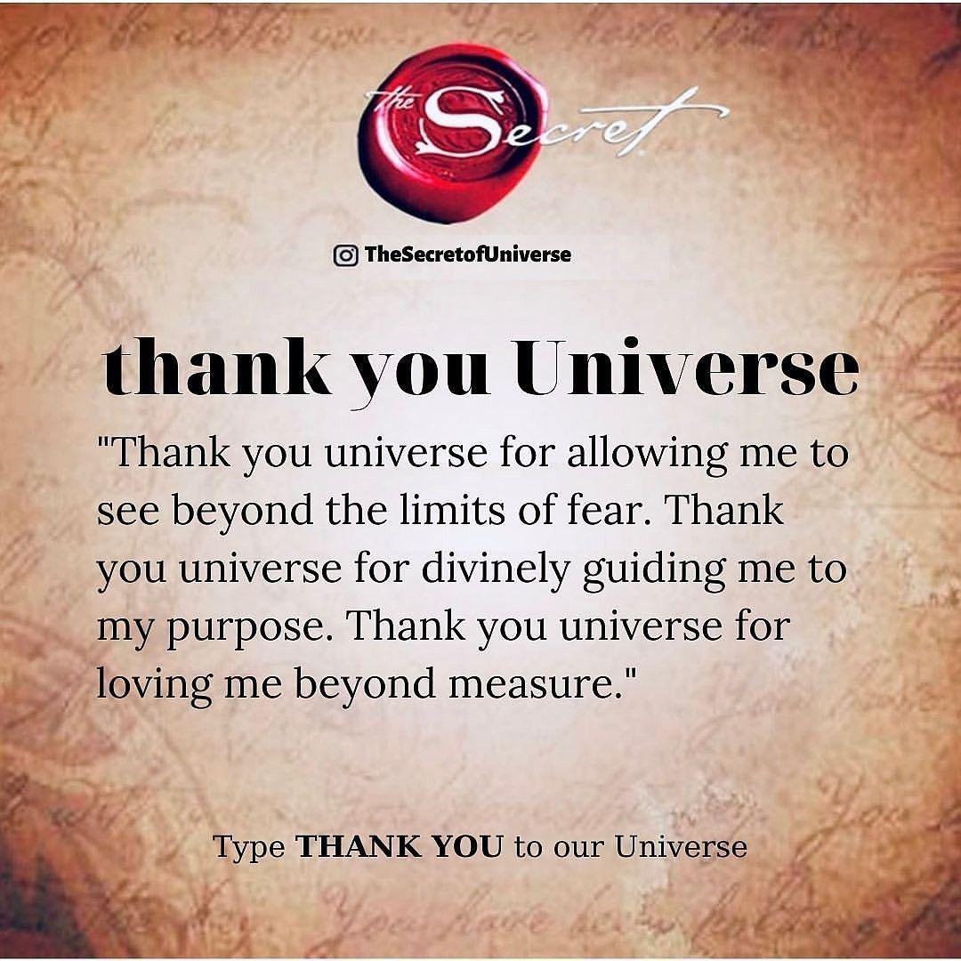 Como agradecer a lei da atração do universo