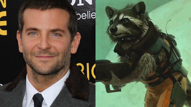 Bradley Cooper fala sobre o sotaque de Rocket Raccoon em GUARDIANS OF ...