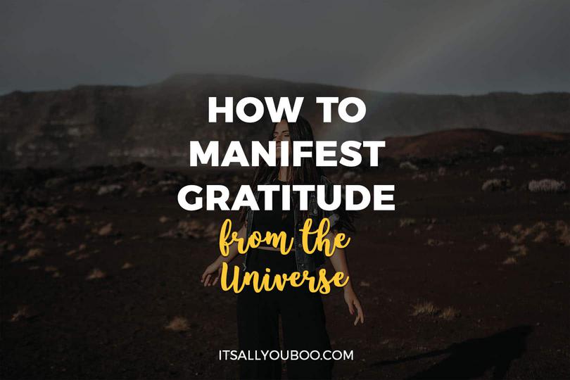 Cómo mostrar gratitud al universo - Co Manifesting