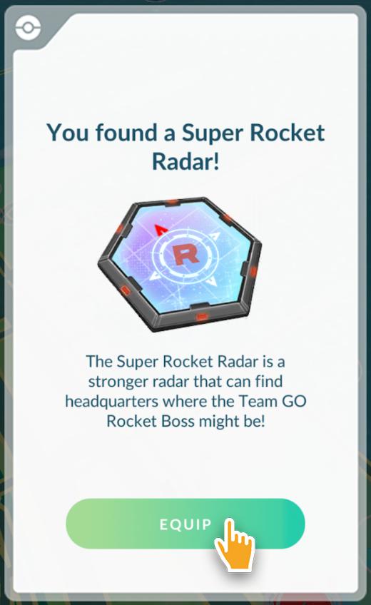 Pokémon GO: How To Get And Use A Super Rocket Radar