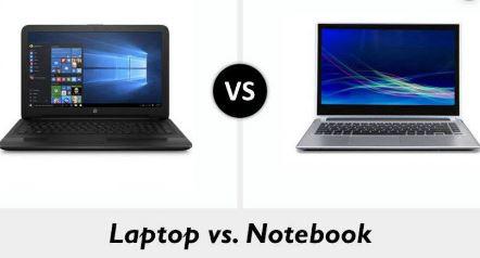 The difference between laptop and laptop