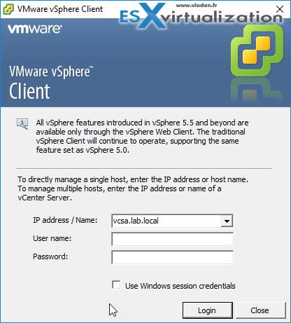 Using the vSphere Client - VMware