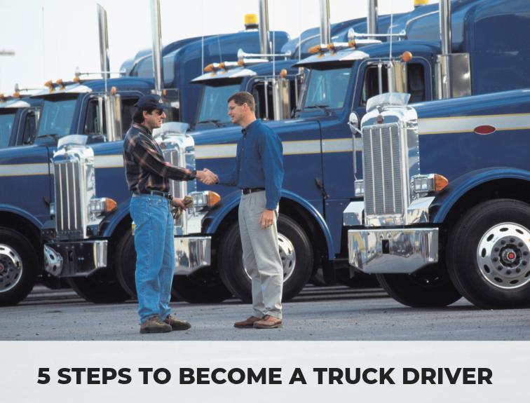 Cómo convertirse en conductor de camión