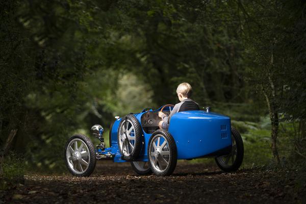 Grand événement, petit paquet : intérieur personnalisé de la Bugatti Baby II