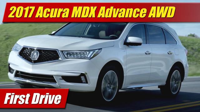 Essai avancé de l'Acura MDX AWD 2017