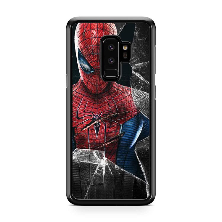 Spiderman super-héros pour Samsung Galaxy S21 S10 S10E S9 S8 S7 Note 20 10 9 8 Ultra 5G Plus Edge Pro coque de téléphone noire