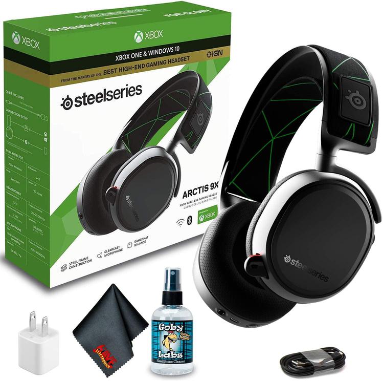 Casque de jeu sans fil SteelSeries Arctis 9X – Sans fil Xbox intégré + Bluetooth – Autonomie de plus de 20 heures – pour Xbox One et Series X