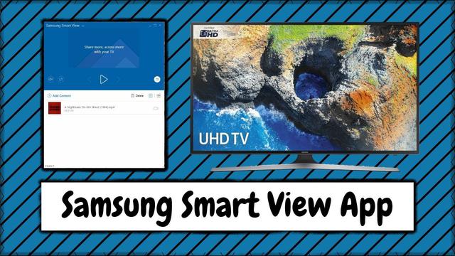 Streaming vidéo de l&#39;appareil photo vers Samsung Smart TV