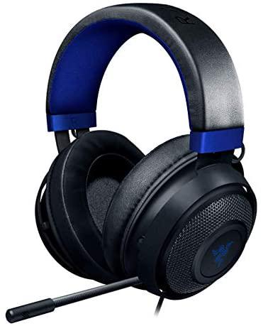 Casque de jeu Razer Kraken : cadre en aluminium léger, microphone rétractable à isolation phonique, pour PC, PS4, PS5, commutateur, Xbox One, Xbox Series X &amp; S, mobile, prise audio 3,5 mm, rose quartz