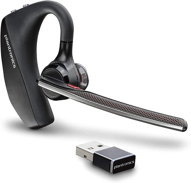 Plantronics - Voyager 5200 (Poly) - Casque Bluetooth Over-the-Ear (Monaural) - Compatible pour se connecter aux téléphones portables - Réduction du bruit