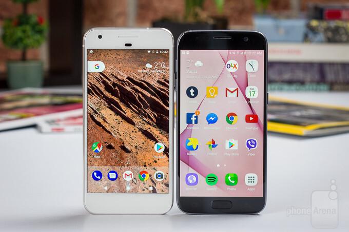 Google Pixel vs Samsung Galaxy S7 : lequel choisir ?