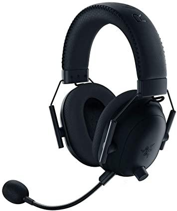 Razer BlackShark V2 Pro Wireless Gaming Headset: THX 7.1 Spatial Surround Sound, Detachable Mic, For PC, Mac, PS4, PS5, Switch- Black(Renewed)