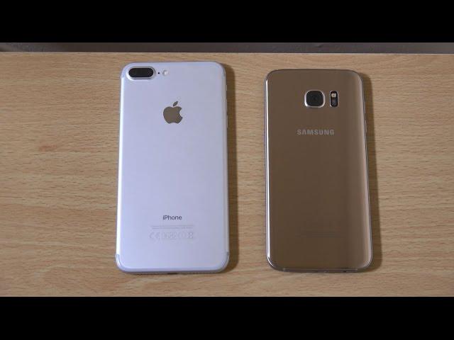 iPhone 7 Plus contre Samsung Galaxy S7 edge