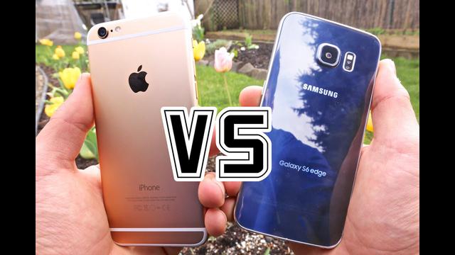 Samsung Galaxy S6 contre iPhone 6