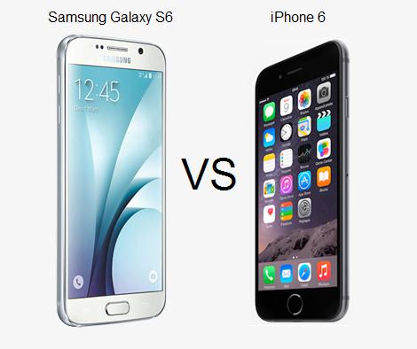 Samsung Galaxy S6 vs iPhone 6 : Quel est le meilleur smartphone à acheter ?