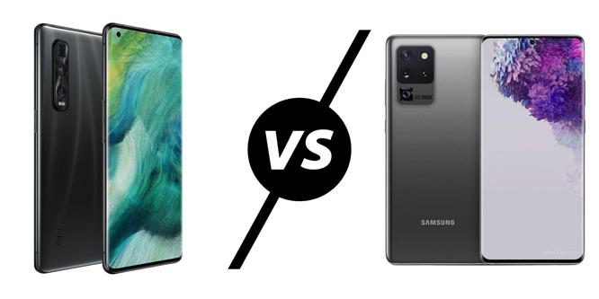 Oppo Find X2 Pro contre Samsung Galaxy S20 Ultra et Huawei P30 Pr