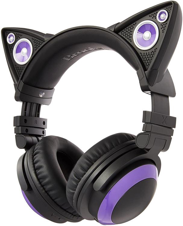 Brookstone Wired Cat Ear Headphones