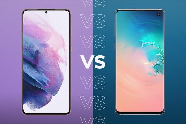 Samsung Galaxy S21 vs Samsung Galaxy S10 : quoi