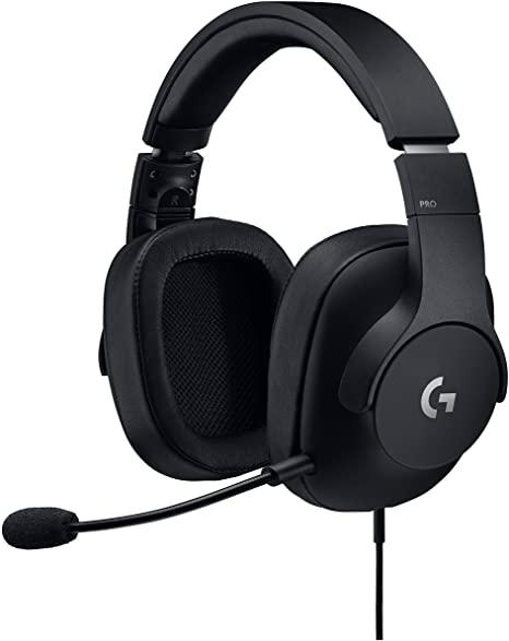 logitech Pro Gaming Headset with Pro Grade Mic for Pc, PC VR, Mac, Xbox One, Playstation 4, Nintendo Switch