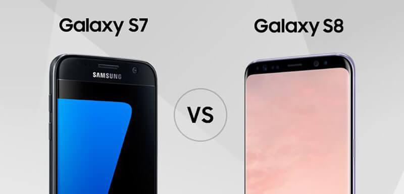 Samsung Galaxy S8 vs Samsung Galaxy S7: esto es lo que se actualiza