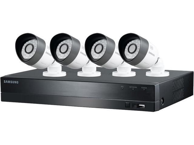 Samsung SDH-B3040 Sistema de seguridad DVR HD de 4 cámaras, 1 TB y 4 canales